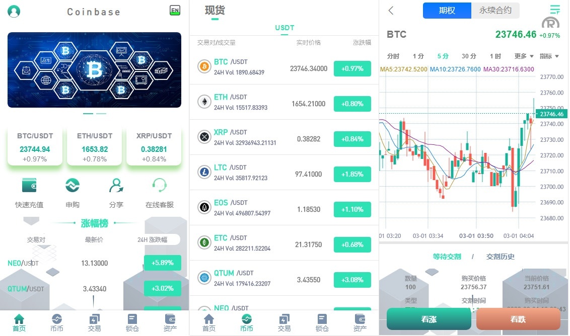 独家二开多語開源交易所源码/含vue源码/申购/币币交易/合约交易/期权交易/锁仓挖矿/内附搭建教程