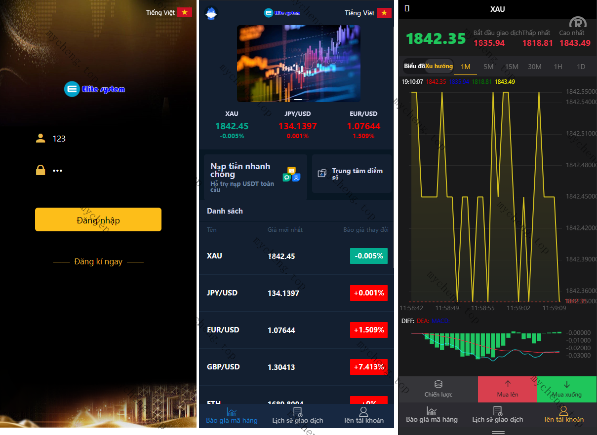 重铸越南语言微盘源码/汇汇通源码/最新运营版