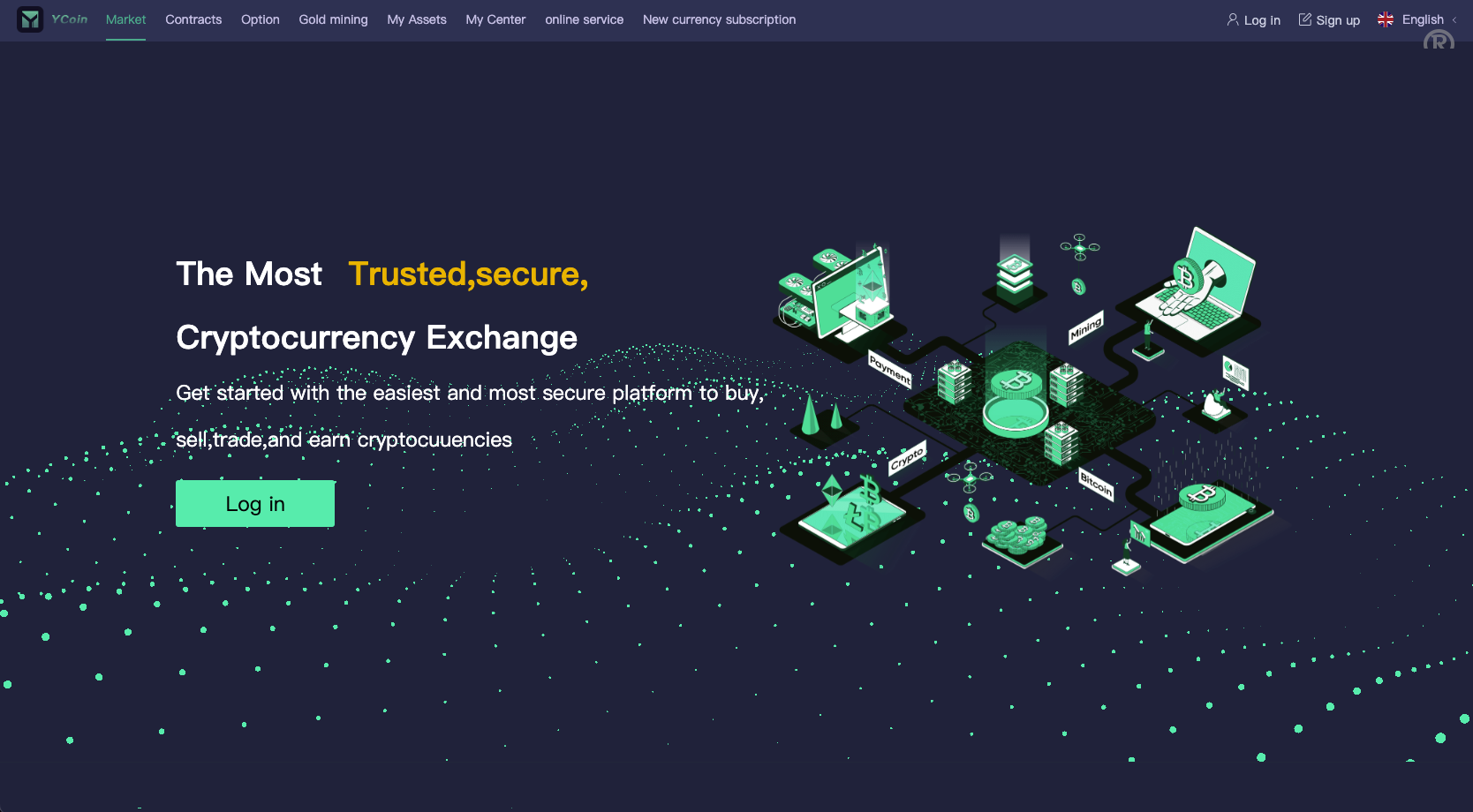 多语言海外交易所/永续合约/秒合约/锁仓挖矿/前端uniapp/海外源码 - 图4
