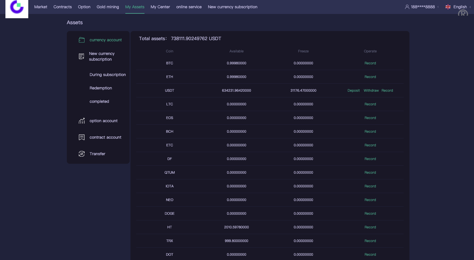 多语言海外交易所/永续合约/秒合约/锁仓挖矿/前端uniapp/海外源码 - 图8