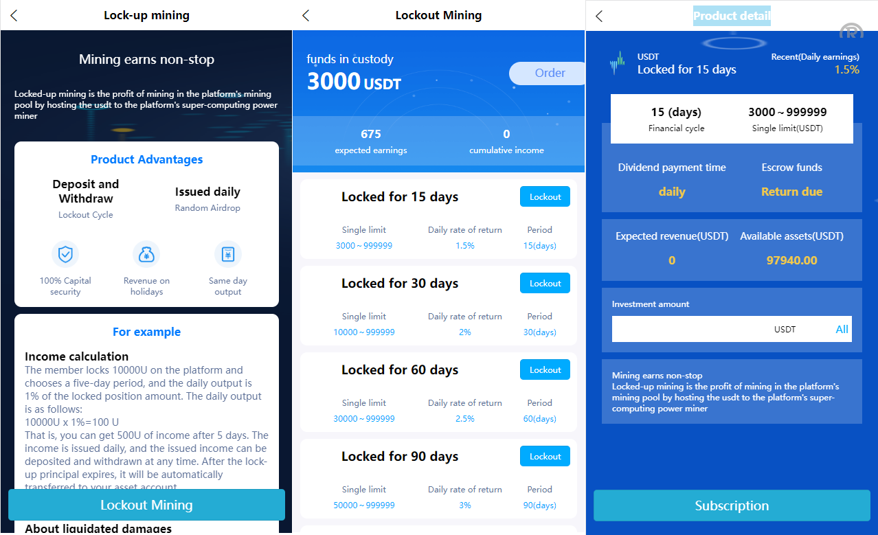 售|海外伪交易所系统/微交易微盘系统/质押挖矿/虚拟币交易 - 图2