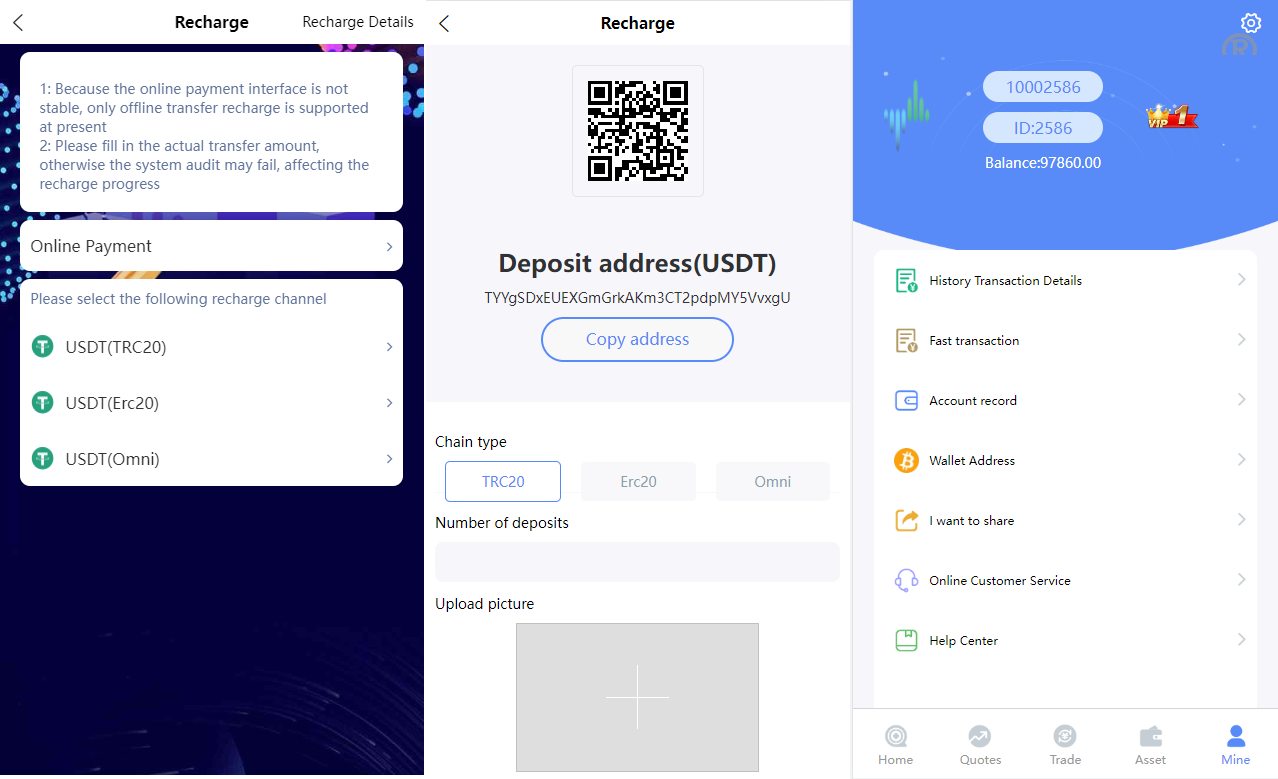 售|海外伪交易所系统/微交易微盘系统/质押挖矿/虚拟币交易 - 图5