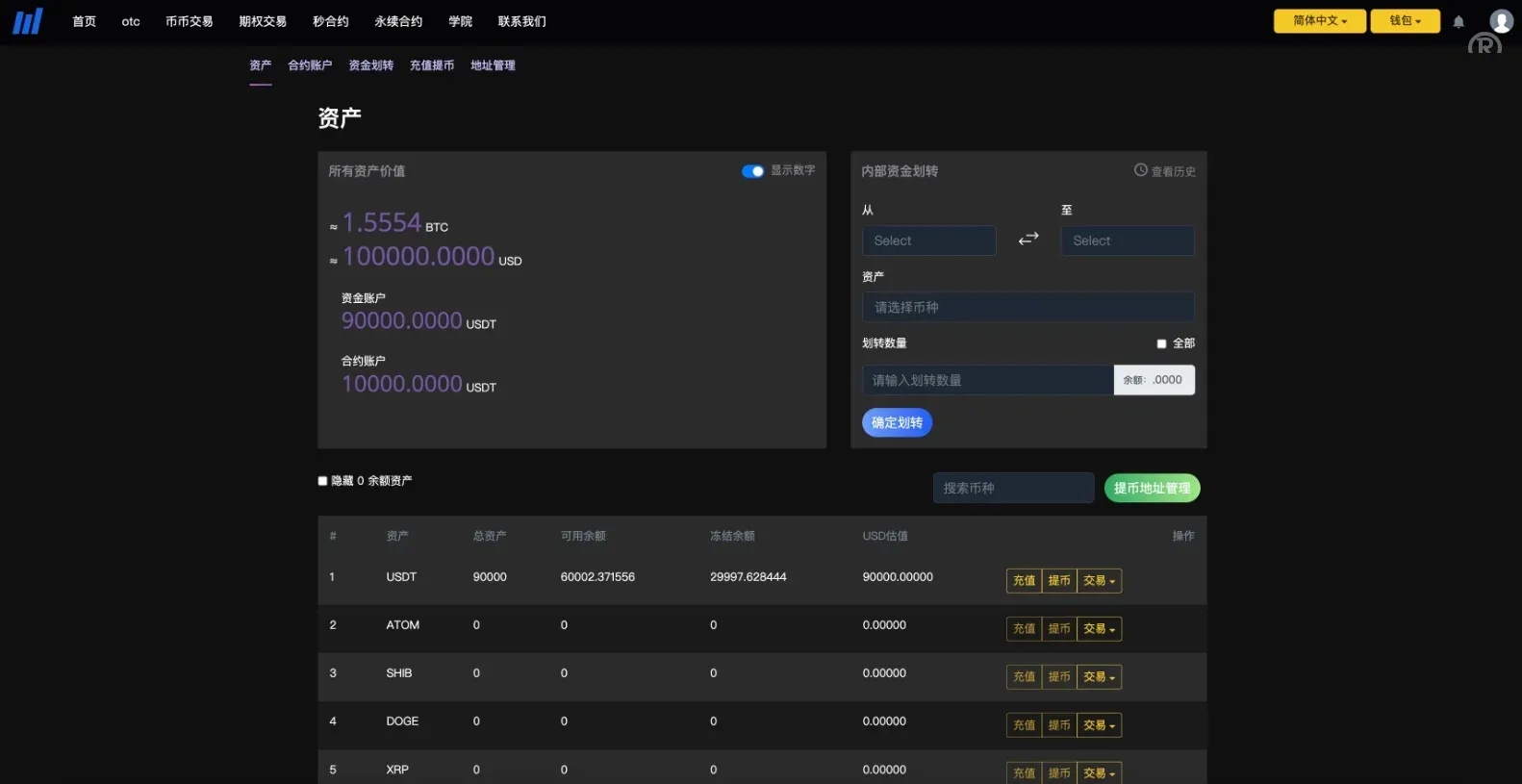 全开源BitWell多语言交易所源码/OTC+永续合约+期权交易+币币交易+秒合约交易+申购+风控+代理渠道商/前端uniapp+后端php - 图8