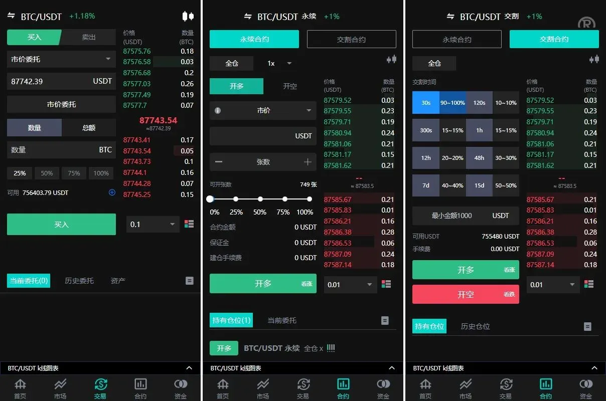 【多语言交易所源码】永续合约/C2C/可控K线系统 | Java/Vue全栈开源 | 含矿池/质押模块 - 图2