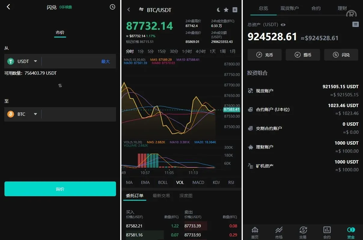 【多语言交易所源码】永续合约/C2C/可控K线系统 | Java/Vue全栈开源 | 含矿池/质押模块 - 图3
