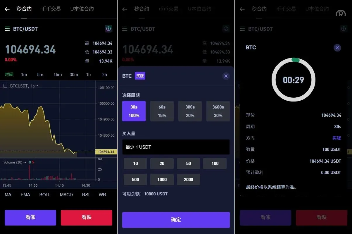【海外多语言DAPP交易所】多语言DAPP交易所源码/海外JAVA交易所/秒合约/U本位/质押借贷 - 图2