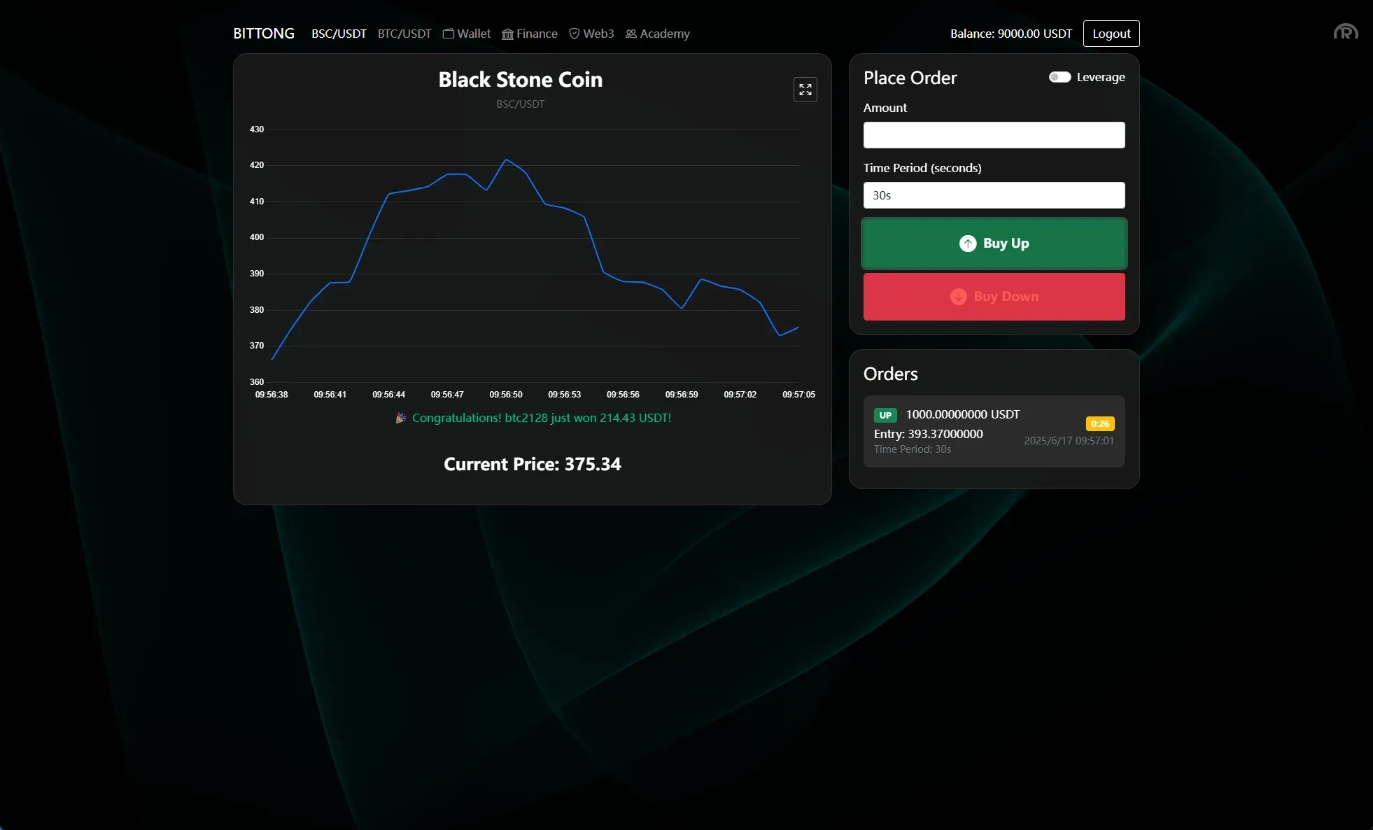 【海外交易所系统源码】秒合约/杠杆交易/投资/K线控制全开源源码 - 图5