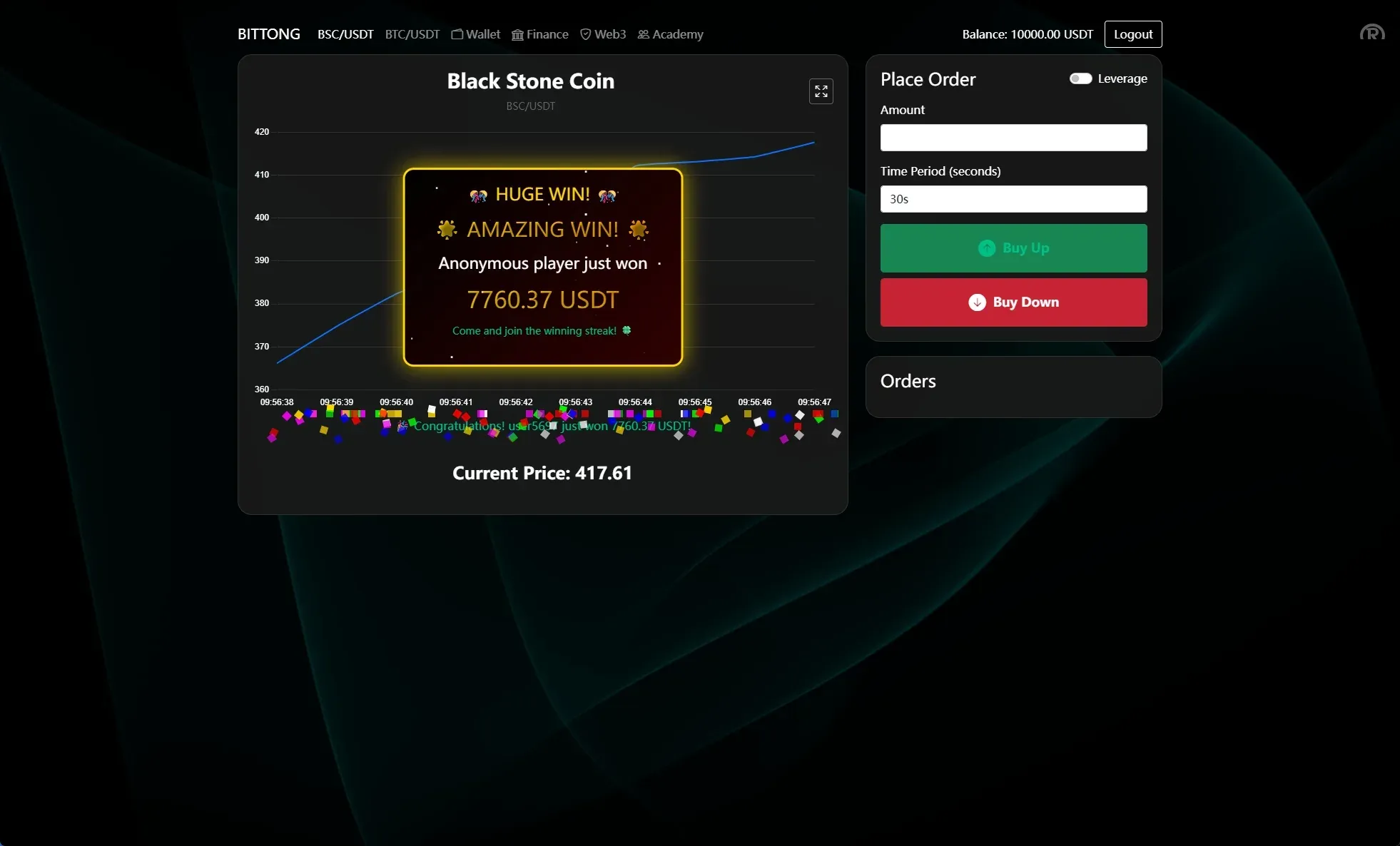 【海外交易所系统源码】秒合约/杠杆交易/投资/K线控制全开源源码 - 图6