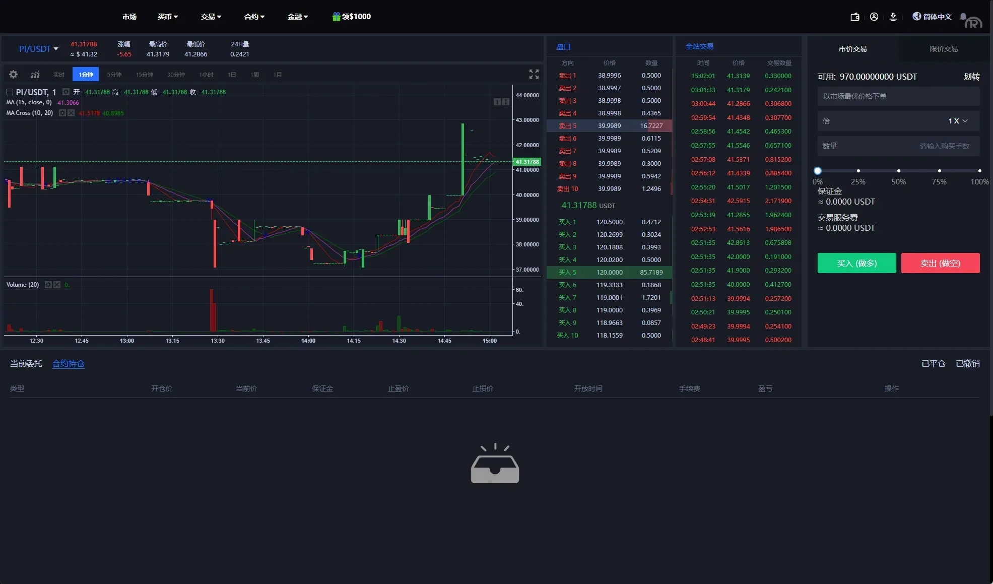 【海外多语言交易所秒合约源码】二开版海外交易所系统/币币期权杠杆交易/锁仓认购/合约插针 - 图9