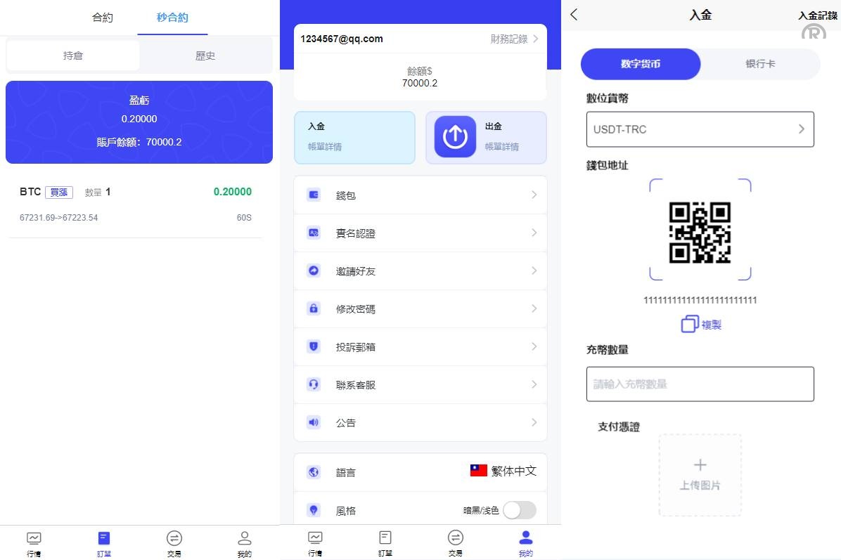 海外FX7综合外汇交易所系统源码/合约挂单交易/秒合约交易/K线全局控 - 图4